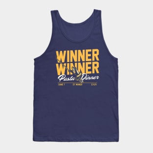 David Pastrnak Winner Winner Pasta Dinner Tank Top